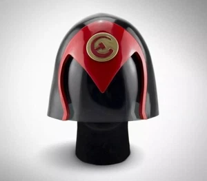 Casco de acero con cosplay de portador de la ley inspirado en Sov Judge Dredd - Imagen 1 de 6