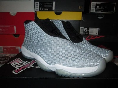 AIR JORDAN FUTURE PREMIUM PRM 3M GRIS PLATA 652141 050 TALLA 9 RARO REFLECTANTE Foto 1 de 4