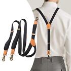 Men&#39;s Suspenders Hooks Back Fashion Adjustable Braces Mens Womens for Work