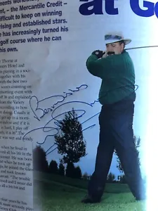 Willie Thorn Sporting Legand Signed Autograph InGolfing MagazineTribute 1998 - Picture 1 of 3