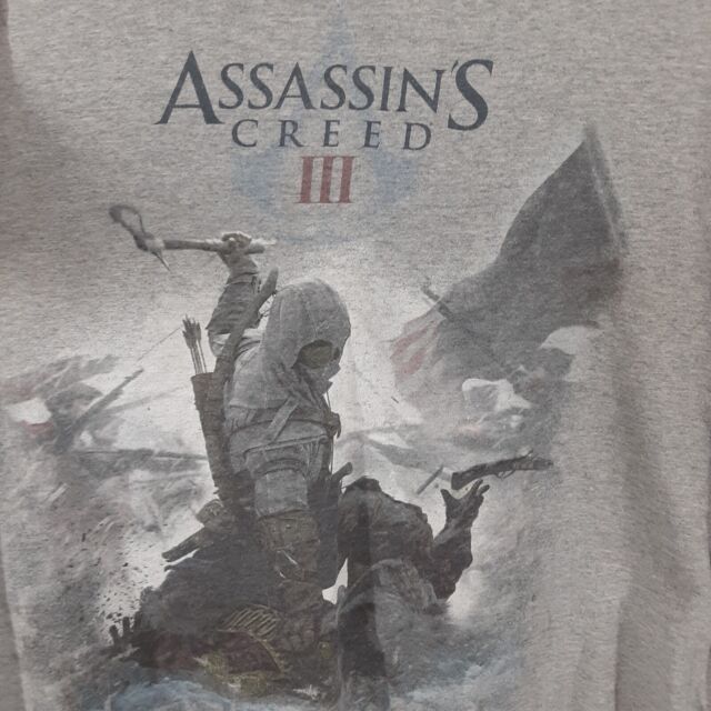 Assassins Creed Odyssey T-Shirt Knight Character Gaming Short Sleeve Top