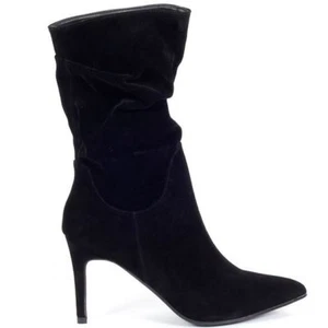 Koi Schuhe schwarz Wildleder Stiefel UK 4 BRANDNEU IN VERPACKUNG - Bild 1 von 1