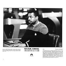 LeVar Burton Star Trek Insurrection 1998 8x10 Black & White Promotional Photo