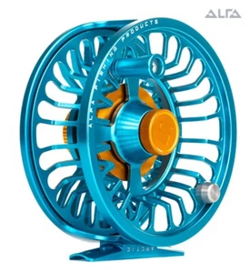 Alfa® Artic 11+ Fly Reel - Petrol Blue * NEW 2025 Stocks * ALFA11+PB * UK DEALER - Picture 1 of 10