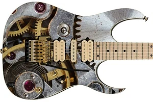 Guitar Skin Axe Wrap Re-skin Bass Reface Electric DIY Internal Clock Gears - Bild 1 von 14
