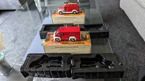 MATCHBOX YESTERYEAR YFE10+16 GMC Rescue Squad Van & Dodge Support Truck - Boxed - Picture 1 of 16