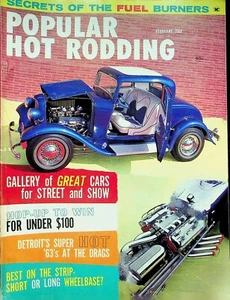 Popular Hot Rodding Magazine Detroit's Super Hot '63s February 1963 053122RNON - Picture 1 of 1