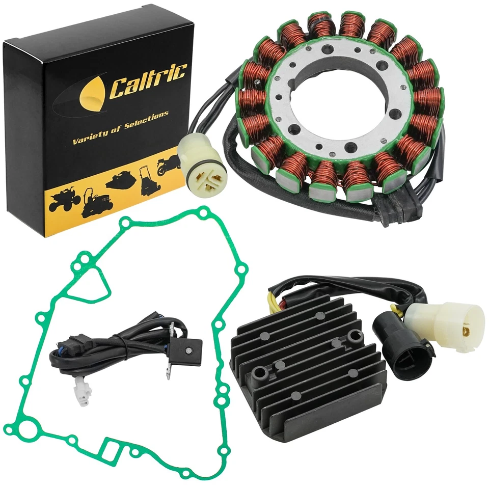 Regulador de estator rectificador y junta para Kawasaki Prairie 650 KVF650 2002-2003 Foto 1 de 4
