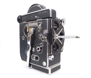 1965 Bolex H8 Reflex REX-4 solo fotocamera pellicola pellicola - Foto 1 di 10