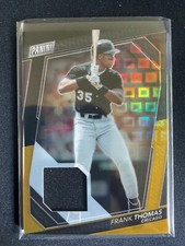 Frank Thomas 2023 Panini National VIP Black & Gold Prizm Jersey Relic Card #5/5