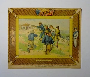 1906 THEODORE ROOSEVELT Rough Riders - Battle of San Juan Hill, Boston Globe, VG - Picture 1 of 8
