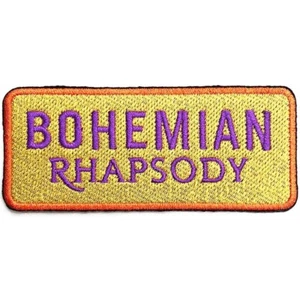 QUEEN Bügelbild Patch: BOHEMIAN RHAPSODY: Freddie Mercury offizielles Merch Geschenk £pa - Bild 1 von 9