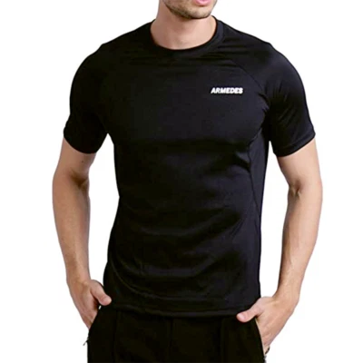 ARMEDES Men's Quick Dry Athletic Lightweight UV Protection T-Shirt R194 - Image 1 of 4