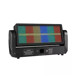 RGB Luz Estroboscópica Móvil DJ Blanco LED Cabezal Móvil Efecto Estroboscópico Luz - Imagen 1 de 6