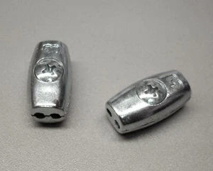 2 Stück Drahtseilklemmen Eiform spezial 3 mm  (M9016) - Picture 1 of 1