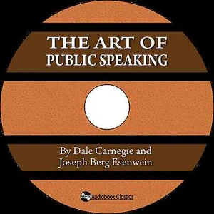 The Art of Public Speaking by Dale Carnegie - MP3 CD in paper sleeve - Picture 1 of 6
