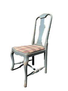 B & D S.R.L. Florence, Italy: Swedish Queen Anne Style Painted Chair