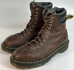 Dr Martens Brown SOFT LEATHER "SANTO" Boots US 5/M 6/W EU 37- RRP 159 NICE - Picture 1 of 8