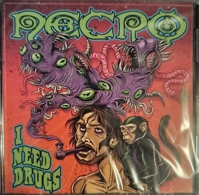 Necro I Need Drugs New Cd Non Phixion Goretex Ill Bill Cypress Hill Vinnie Paz  — 第 1/4 张图片