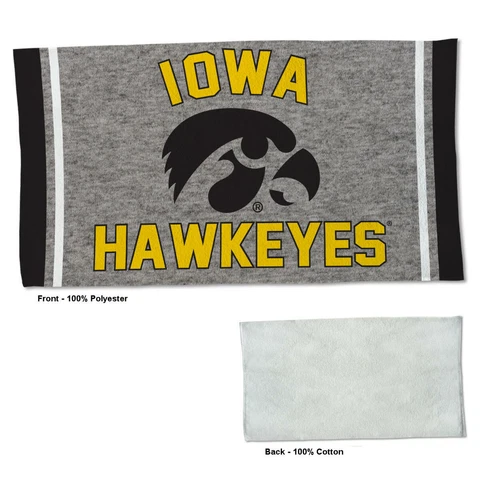 Iowa Hawkeyes Large 22 in x 42 in Yoga Workout Golf Towel Cover