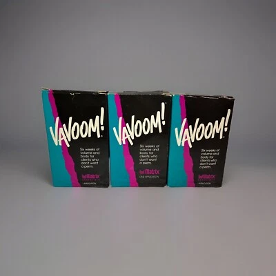 批量 3 件 Matrix VAVOOM! 6 周体积和身体 NOS 1987 年和 1992 年! — 第 1/4 张图片