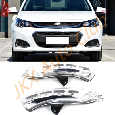 Para Chevrolet Malibu 2012-2017 N Par Espejo Retrovisor Intermitente Luz Lámpara Foto 1 de 4