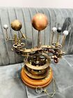 Antique Brass Orrery Solar System Sun~Earth~Moon Motion Scientific Research Item