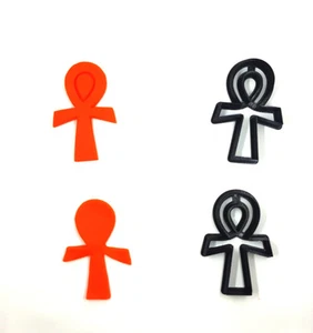 Egyptian Ankh Cookie Cutter - 3D Printed - Bakery Cookie Cutter - FunOrders - Picture 1 of 5
