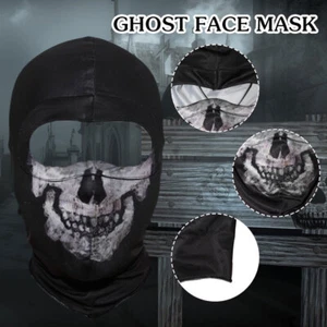 Schädel Maske Balaclava Mützen Hüte Männer Ghost Schädel Full Face Maskes NEW - Bild 1 von 11