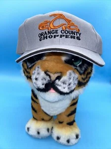 Orange County Choppers Black Strapback Hat Gray Adult One Size Fits All - Picture 1 of 15