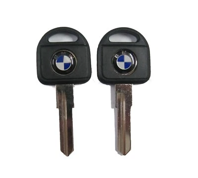 2X BLANK KEY FIT FOR BMW 3 5 6 7 SERIES E21 E30 E12 E28 E23 E24 M3 M5 GERMANY - Image 1 of 4
