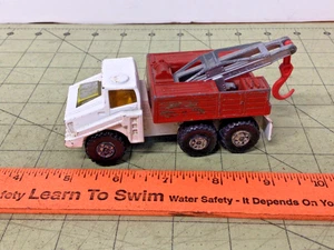 Vintage Matchbox Battle Kings Recovery Vehicle K-14 K-110 tow truck wrecker - Picture 1 of 5