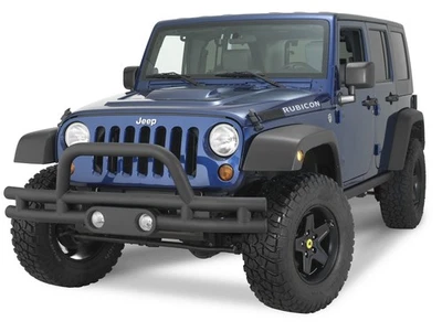 Parachoques delantero de doble tubo Rampage para Jeep Wrangler (JK) 2007-2018 - negro Foto 1 de 3