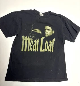 T-shirt concerto polpettone vintage band metallo double face Xl nera  - Foto 1 di 10