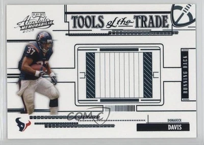 2005 Playoff Absolute Memorabilia Tools of the Trade Blue /150 Domanick Davis - Image 1 of 2