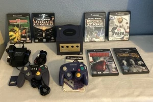 Console Nintendo GameCube Viola Bundle 2 controller e 6 giochi memory card - Foto 1 di 24
