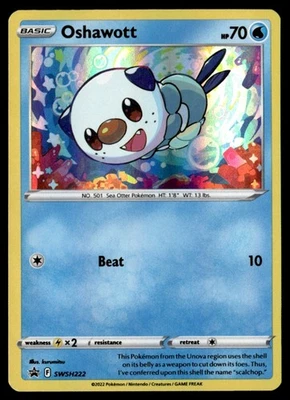 Oshawott - Promo Holo SWSH: Sword & Shield Promo Cards SWSH222 NM Pokémon TCG - Image 1 of 2