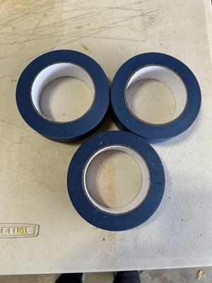 Cinta adhesiva Blue Painters 3 rollos 1,75 50 pies por rollo cinta de pintor vendedor de EE. UU. Foto 1 de 4