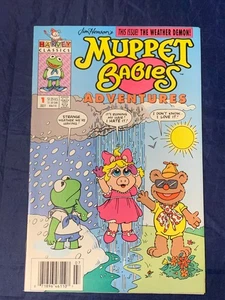 MUPPET BABY ADVENTURES #1 CASI NUEVO QUIOSCO - HARVEY COMICS 1992 - Imagen 1 de 2