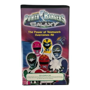 Power Rangers Lost Galaxy The Power of Teamwork Overcome All VHS, 1999 Screener - Picture 1 of 3