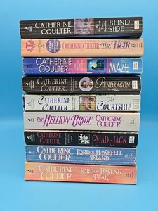 Lot of 9 Catherine Coulter Paperback Crime and Thriller Novels 1990s - Imagen 1 de 22