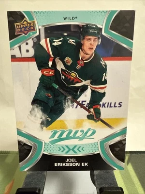Joel Eriksson Ek #51 Upper Deck MVP NHL Hockey 2021-22 Minnesota Wild - Image 1 of 2