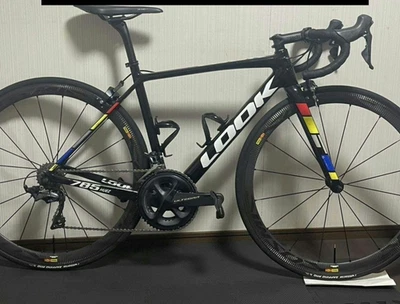 Juego de cuadro de bicicleta de carretera de carbono Look 785 Huez 2019 talla XS USADO Foto 1 de 4