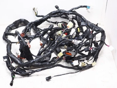 100%Work 16-18 Kawasaki Ninja ZX10R ZX1000 Main Engine Wiring Harness Wire 2016 - Image 1 of 4