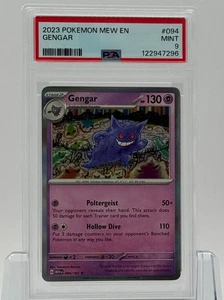Gengar Pokémon (2023) English - Pokémon 151 MEW-EN #094 - Rare Holofoil - Picture 1 of 2