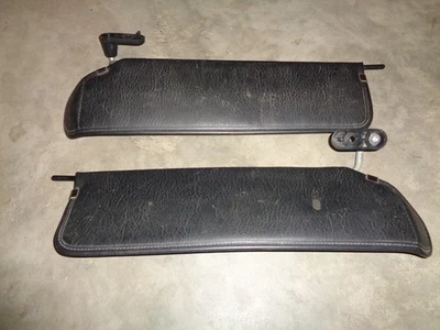 Jeep TJ Wrangler OEM Factory Sun Visors Sunvisor Shade Visor  BLACK 2005 - Image 1 of 2