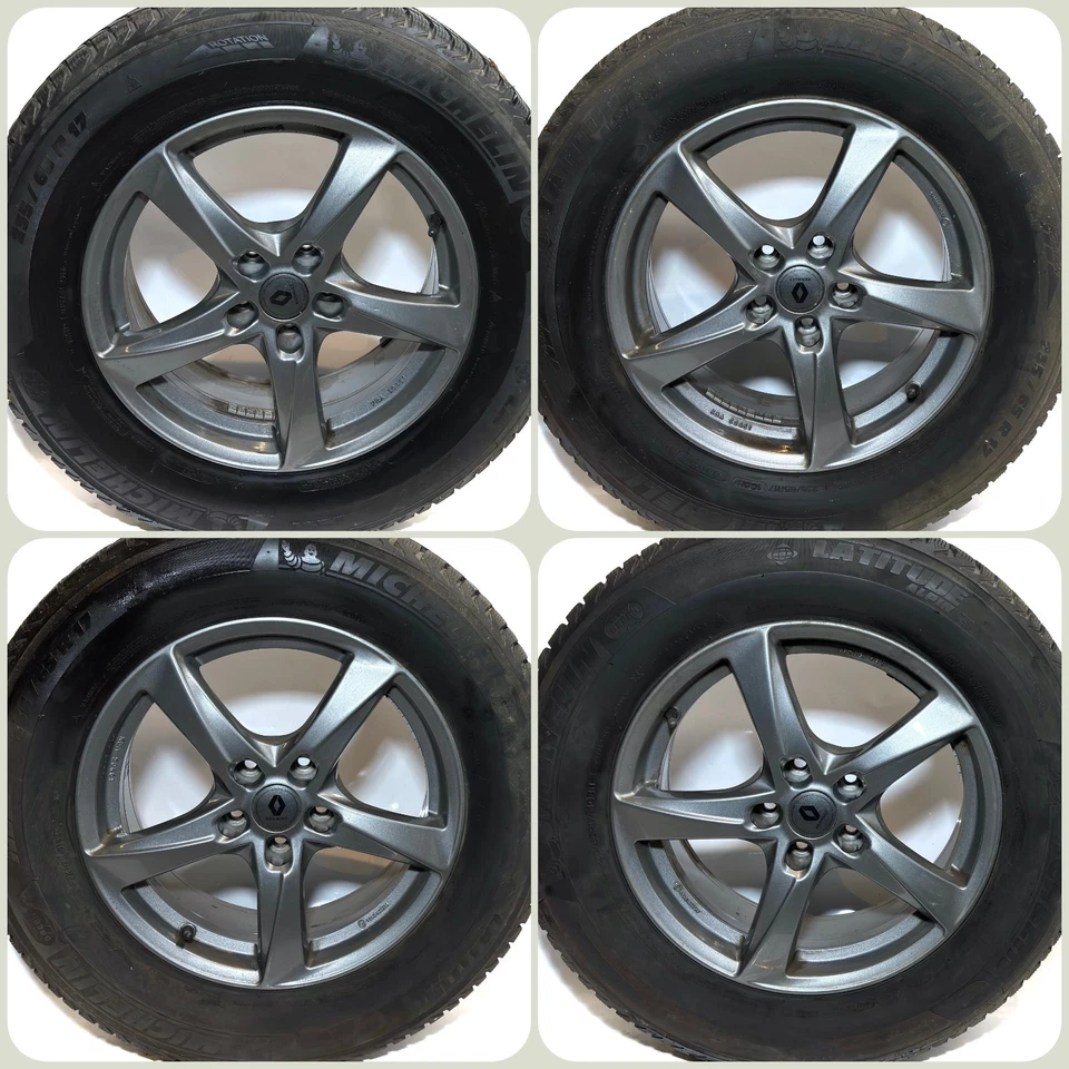 Renault Espace V Alu-Felgen LK 5x114,3 ET37 Winter-Reifen 235/65 R17 - Bild 1 von 4