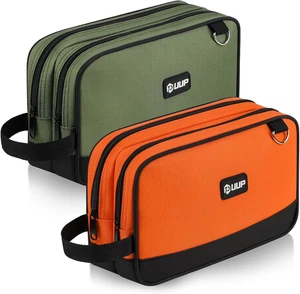 12 Zoll kleine Werkzeugtasche 2er Pack, Reißverschluss Werkzeugtasche zwei Fächer, Utility Toolb - Bild 1 von 6
