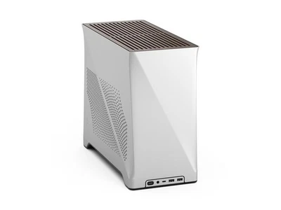 Fractal Design Era 2 Silver Anodized Aluminum/Steel Mini-ITX Compact Small Form - Image 1 of 4
