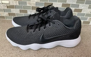 NIKE Hyperdunk 2017 Black Low Basketball Shoes 897663-001 Size 13 Tried On - Picture 1 of 11